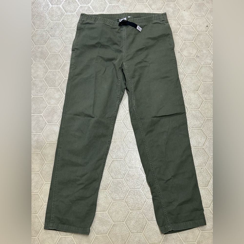 Vtg Men’s M Gramicci G1 Certified Original 100% Cotton Belted Gusseted Pants